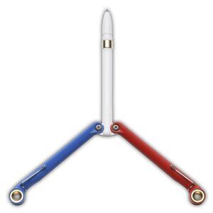 Spyderco Baliyo Flip Hand Spinner Fisher Space Pen USA Red White Blue YUS100